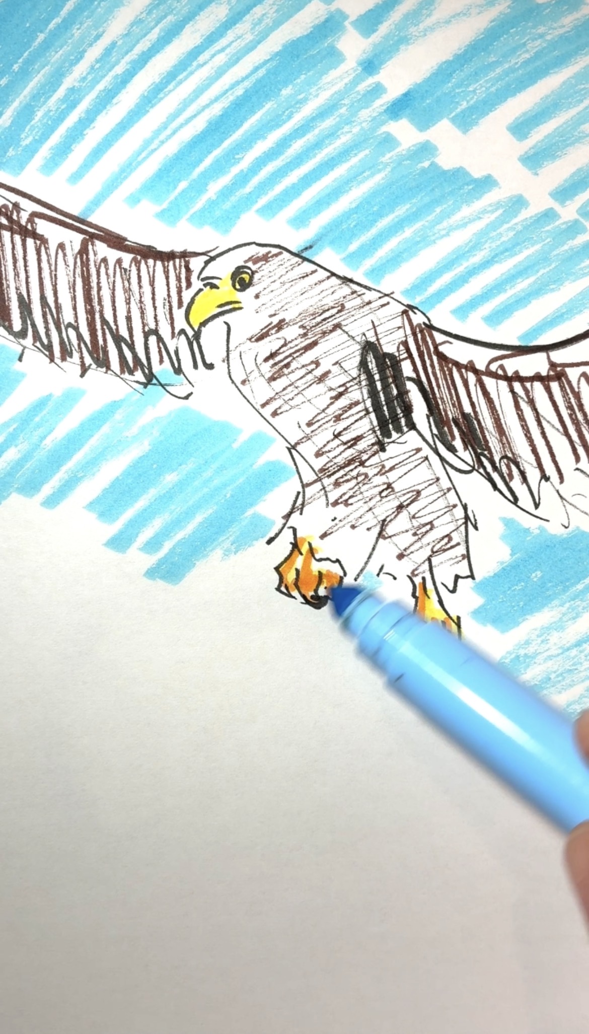 Drawing Hisamon artwork